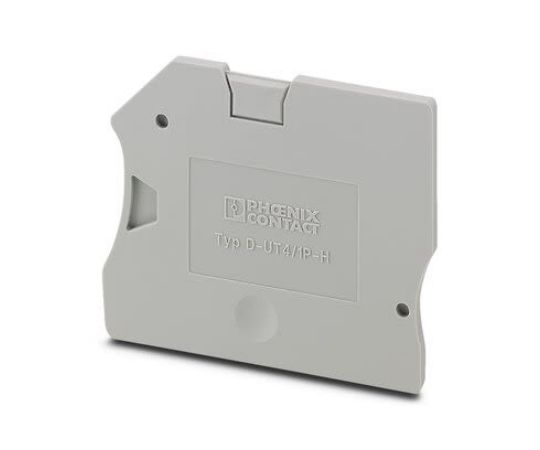 フエニックス・コンタクト DINレール取付用端子アクセサリ エンドカバー D-UT 4/1P-Hシリーズ 1袋(50個入) 3001382 1袋(50個入)