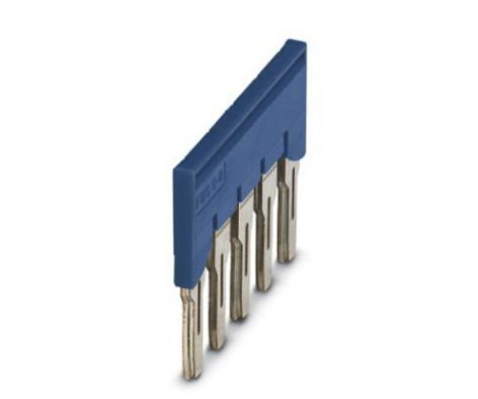 フエニックス・コンタクト DINレール取付用端子アクセサリ プラグインブリッジ FBS5-8 BUシリーズ 1箱(10個入) 3032596 1箱(10個入)