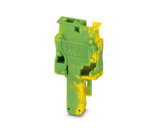 フエニックス・コンタクト DINレール取付用端子アクセサリ 端子プラグ SP 4/ 1-R GNYEシリーズ 1袋(50個入) 3042832 1袋(50個入)