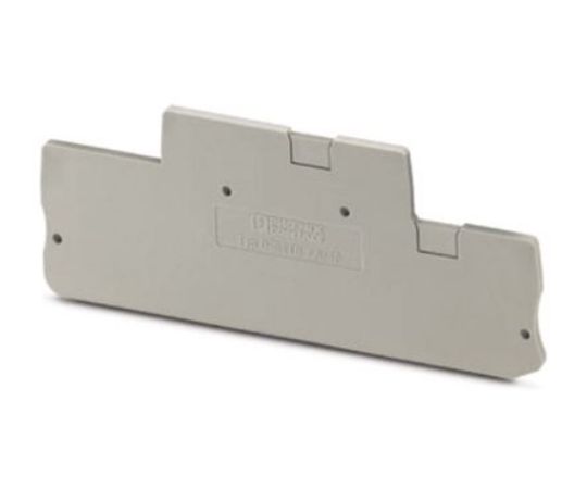 フエニックス・コンタクト DINレール取付用端子アクセサリ エンドカバー 1箱(50個入) 3061538 1箱(50個入)
