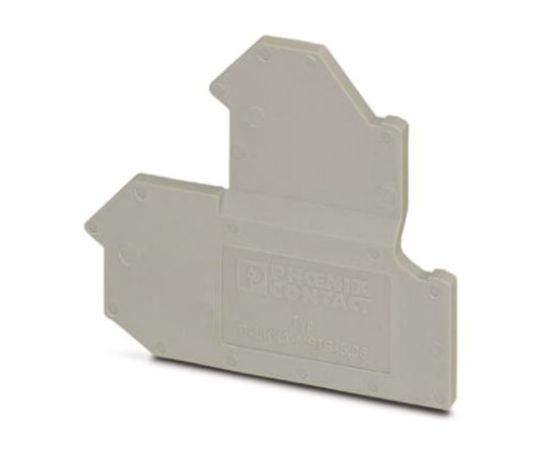 フエニックス・コンタクト DINレール取付用端子アクセサリ エンドカバー D-UKK 3-MSTB-5.08シリーズ 1袋(50個入) 2770891 1袋(50個入)
