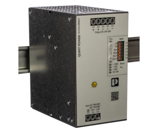 フエニックス・コンタクト DINレール取付け用スイッチング電源 2904617 出力：20A 入力電圧：ac dc 出力電圧：dc 24V dc/ 2904617 1個 70,686円
