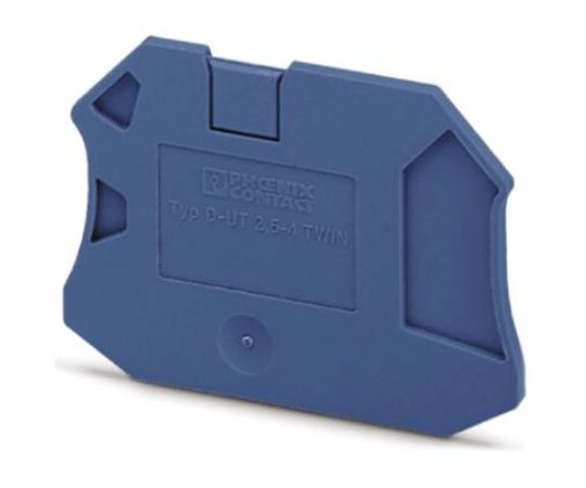 フエニックス・コンタクト DINレール取付用端子アクセサリ エンドカバー D-UT 2.5/4-TWIN BUシリーズ 1箱(50個入) 3047142 1箱(50個入) 7,296円
