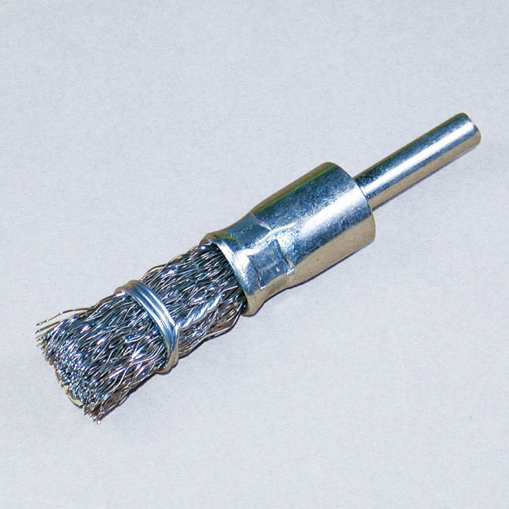 柳瀬 軸付エンドブラシ ステンレス 20×30×6×25mm 1箱(10個入) BSE-20 1箱(10個入)