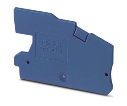 フエニックス・コンタクト DINレール取付用端子アクセサリ エンドカバー D-PTN 2.5シリーズ 1箱(50個入) 3213977 1箱(50個入)