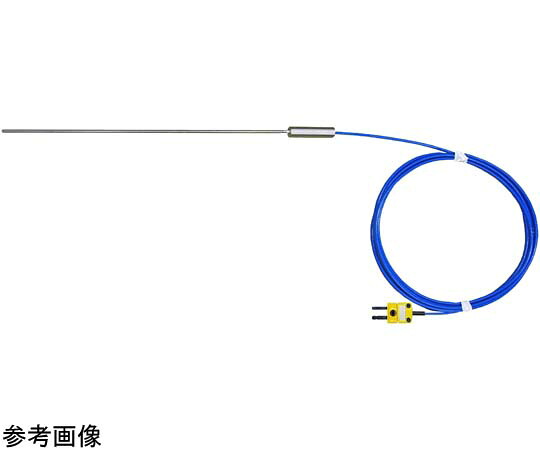 アズワン フッ素脂モールドシースK熱電対 オメガミニコネクター付 ﾌｧｲ3.2mmX300粍 1本