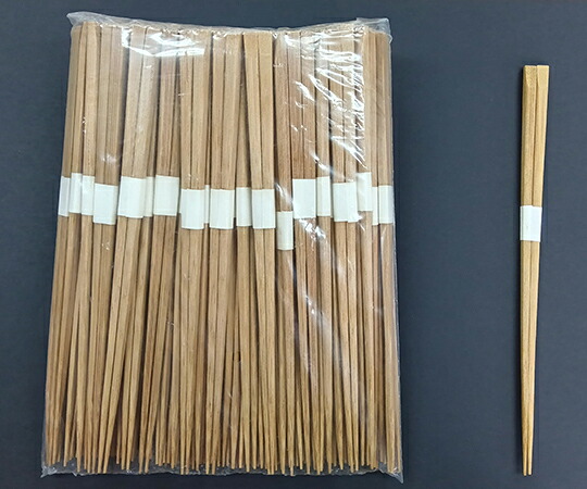 驍品 極細炭化竹天削 23.5cm 白帯 1ケース（3000膳） TAT0002_01 1ケース(3000膳入)