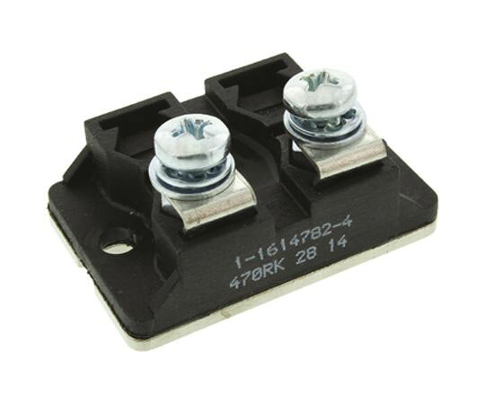 TE Connectivity パネル取り付け固定レジスタ 100W 470Ω ±10％ BDS2A100470RK 1個