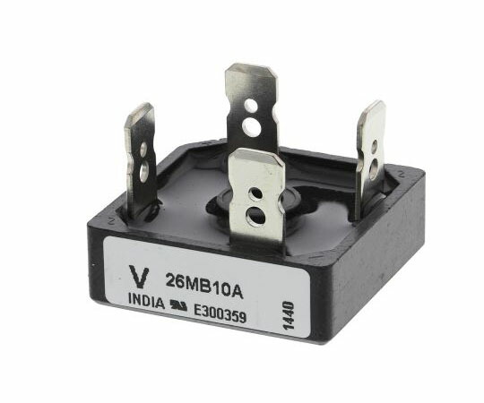VISHAY 整流用 ブリッジ回路半導体ダイオード 単相 25A 100V 4-Pin D 34 1仕掛ける（20個入） VS-26MB10A 1仕掛ける(20個入) 医薬品・コンタクト・介護-その他