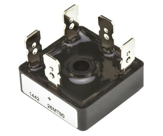 VISHAY 整流用 3相ブリッジダイオード 25A 800V 5-Pin D 63 1セット（20個入） VS-26MT80 1セット(20個入)