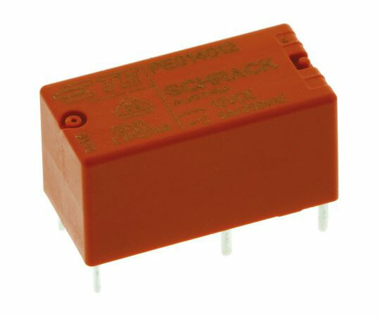 TE　Connectivity リレー 12V dc 1c接点 5 A 基板実装 1箱（25個入） PE014012 1箱(25個入)