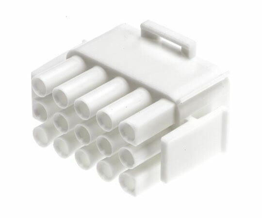 TE　Connectivity コネクタハウジング オス 15極 3列 6.35mm メイテンロック 1袋（800個入） 350736-1 1袋(800個入)