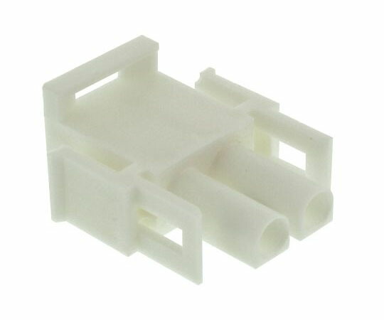 TE　Connectivity コネクタハウジング オス 2極 1列 6.35mm メイテンロック 1袋（100個入） 350777-4 1袋(100個入)