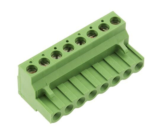 TE Connectivity 中継用端子台 8極 5.08mm ピッチ 1袋（100個入） 796634-8 1袋(100個入)