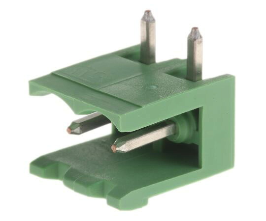 TE　Connectivity 基板用端子台 Buchananシリーズ 2極 5.08mm 1列 ライトアングル 1袋（300個入） 282815-2 1袋(300個入) 23,990円