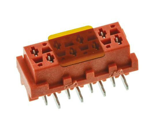 TE　Connectivity 基板接続用ソケット Micro-Match シリーズ 2.54mm 8 極 2 列 ストレート 表面実装 1セット（900個入） 7-188275-8 1セット(900個入)