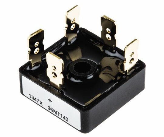 VISHAY 整流用 3相ブリッジ回路半導体ダイオード 35A 1400V 5-Pin D 63 1仕掛ける（20個入） VS-36MT140 1仕掛ける(20個入) その他-医薬品・コンタクト・介護-治療機器