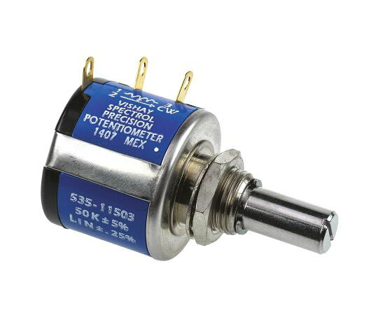 VISHAY ポテンショメータ 50kΩ 回転数：5 1.5W 1箱（10個入） 535B1503JC 1箱(10個入)
