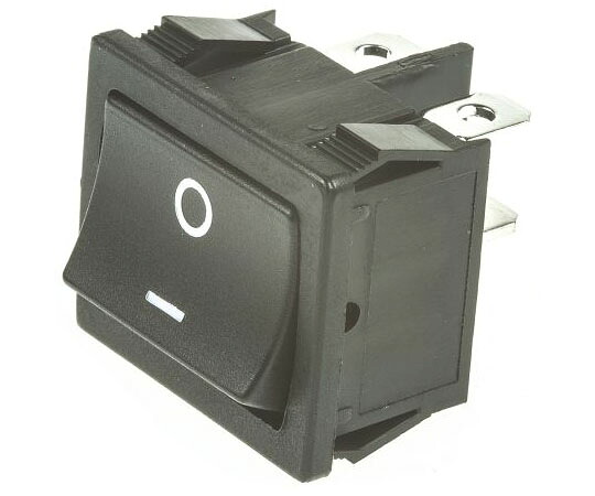 TE　Connectivity ロッカースイッチ 黒 1セット（100個入） 1634200-3 1セット(100個入)