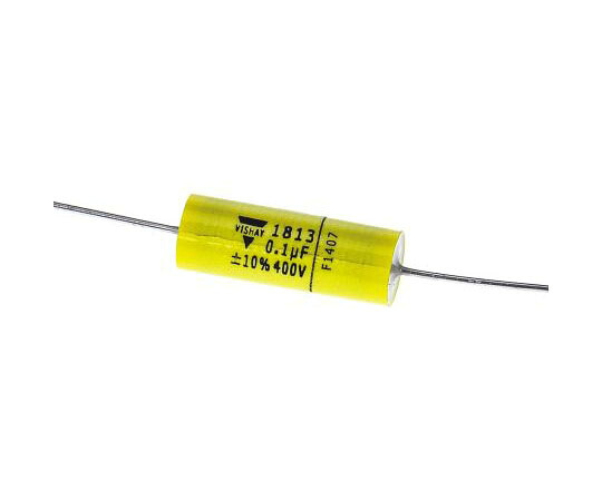 VISHAY ポリエステルコンデンサ（PET） 200 V ac、400 V dc 100nF ±10％ 1箱（1000個入） MKT1813410405 1箱(1000個入)