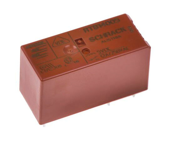 TE　Connectivity リレー 5V dc 1c接点 12 A 基板実装 1箱（20個入） RTB14005 1箱(20個入)
