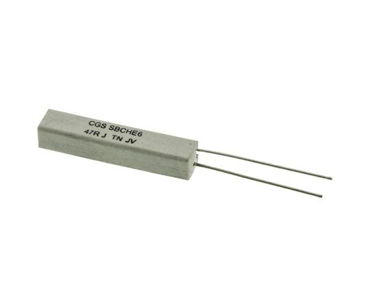 TE　Connectivity セメント抵抗器 SBCシリーズ 47Ω 7W ±5％ 1箱（100個入） SBCHE647RJ 1箱(100個入)