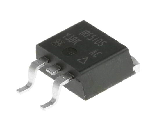 VISHAY Nチャンネル パワーMOSFET 5.6 A 表面実装 パッケージD2PAK （TO-263） 3 ピン 1セット（50個入） IRF510SPBF 1セット(50個入)