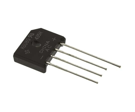 VISHAY 整流用 ブリッジダイオード 単相 8A 400V 4-Pin KBU 1セット（250個入） KBU8G-E4/51 1セット(250個入)