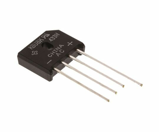 VISHAY 整流用 ブリッジダイオード 単相 8A 800V 4-Pin KBU 1セット（250個入） KBU8K-E4/51 1セット(250個入)