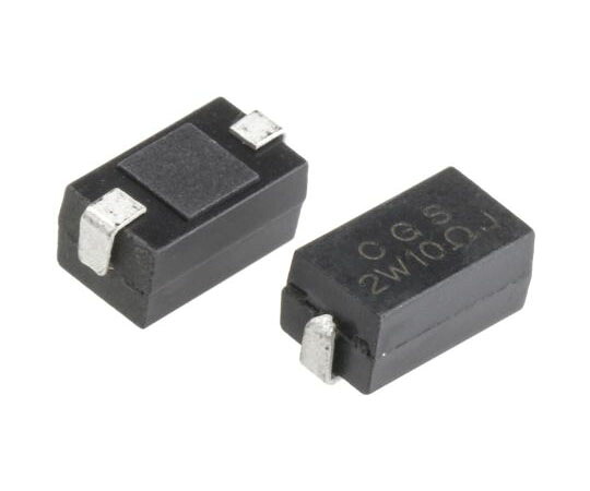 TE　Connectivity 巻線チップ抵抗器 電力用チップ抵抗器 2W 10Ω ±5％ 1セット（2000個入） SMW210RJT 1セット(2000個入)