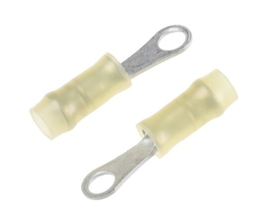 TE Connectivity 絶縁 丸形圧着端子 PIDGシリーズ スタッド径：M2 黄 26AWG to 22AWG 1箱（1000個入） 329951 1箱(1000個入)