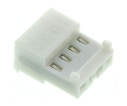 TE　Connectivity IDCコネクタ MTA-100シリーズ 4極 1列 メス 2.54mmピッチ 1袋（2500個入） 3-643814-4 1袋(2500個入)
