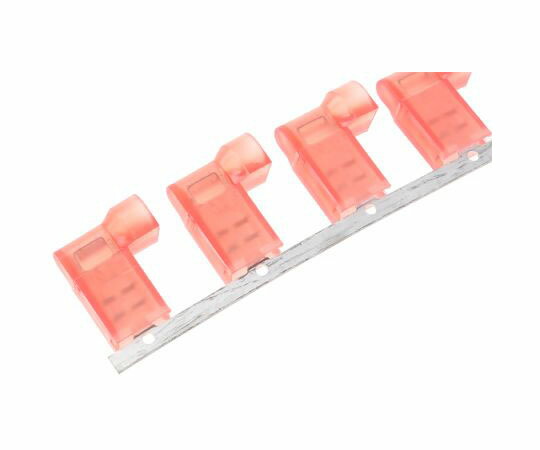 TE Connectivity 旗形接続子 Ultra-Fast .187シリーズ 絶縁 赤 0.3 → 0.9mm2 22 → 18AWG 1セット（2200個入） 2-520334-2 1セット(2200個入)