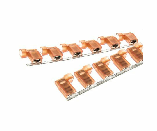 TE Connectivity 旗形接続子 Ultra-Fast .187シリーズ 絶縁 赤 0.3 → 0.9mm2 22 → 18AWG 1セット（2200個入） 2-520336-2 1セット(2200個入)