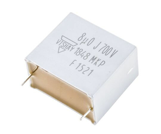 VISHAY ポリプロピレンフィルムコンデンサ 700V dc 8μF ±5％ 1仕掛ける（80個入） MKP1848580704K2 1仕掛ける(80個入) 医薬品・コンタクト・介護-その他