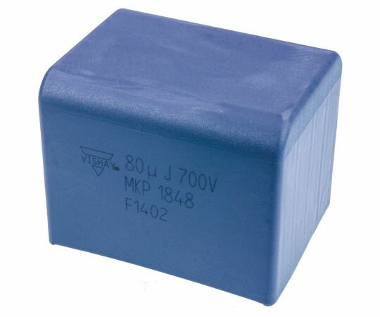 VISHAY ポリプロピレンフィルムコンデンサ 700V dc 80μF ±5％ 1セット（30個入） MKP1848680704Y5 1セット(30個入)
