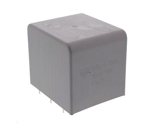 VISHAY ポリプロピレンフィルムコンデンサ 700V　dc 160μF ±5％ MKP1848716704Y5 1個