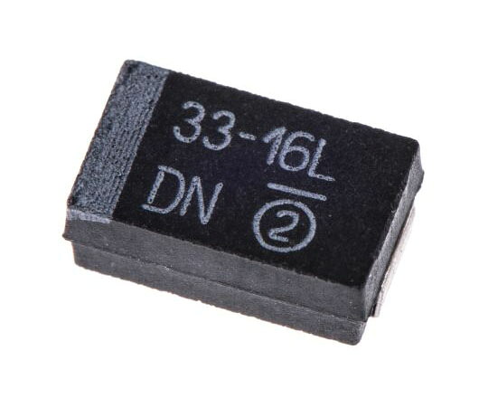VISHAY タンタルコンデンサ 16V 33μF ±10％ 1セット（500個入） 293D336X9016D2TE3 1セット(500個入)