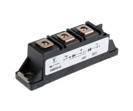 VISHAY 整流ダイオード　シリーズ　60A　400V　パネルマウント　3-Pin　TO-240AA VS-VSKD56/04 1個