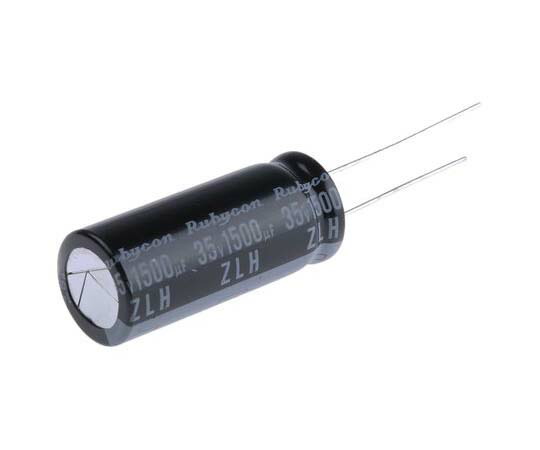 Ruby-con 電解コンデンサ 1500μF 35V dc 1箱（600個入） 35ZLH1500MEFC12.5X30 1箱(600個入)