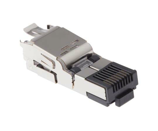 TE　Connectivity RJ45ソケット　8C極　ケーブルマウント　メス　ソケット 1871295-1 1個
