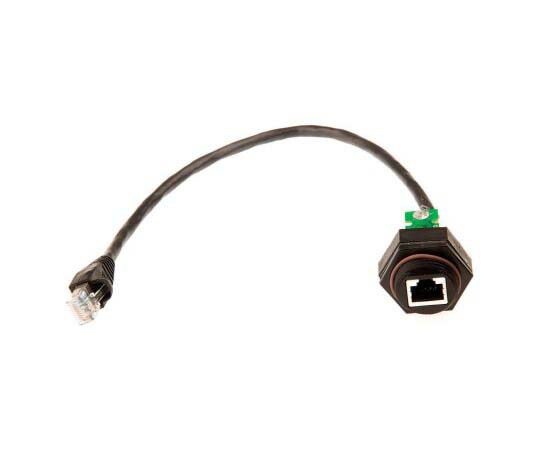 TE　Connectivity RJ45ソケット　8極　Cat5　パネルマウント　オス　to　メス　RJ45 1546414-4 1個