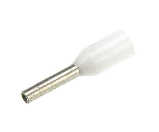TE　Connectivity 棒端子 最大ワイヤサイズ 0.5mm2 最大ワイヤサイズ 20AWG 白 ピン径 1mm 1箱（500個入） 966067-1 1箱(500個入)