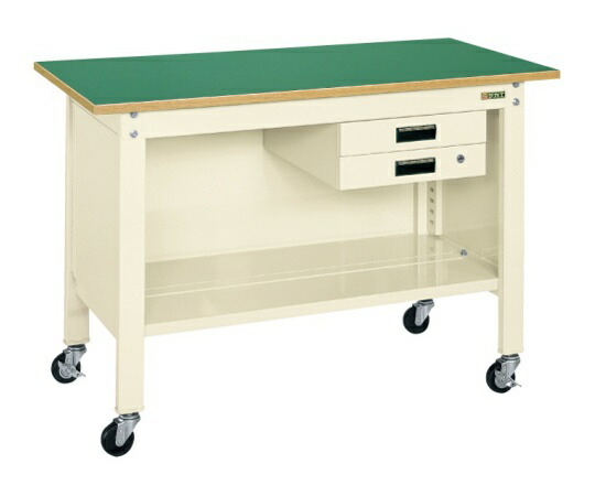 サカエ 一人用作業台 軽量移動式 CPB-126BI 1台