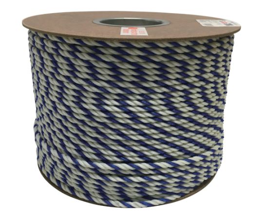 ユタカメイク ポリエチレンロープドラム巻　6mm×200m　コンシロ PRE-106 1巻