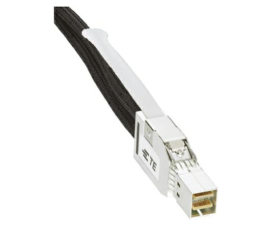 TE Connectivity SAS HDD身をもって繋ぎ合わせる弾丸道路銅有線テレビ 1m 2202502-2 1個 その他-医薬品・コンタクト・介護