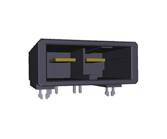 TE　Connectivity 基板接続用ヘッダ ダイナミック 4極 10.16mm ライトアングル 1セット（10個入） 1-917541-2 1セット(10個入)