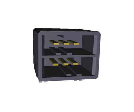 TE　Connectivity 基板接続用ヘッダ ダイナミック 6極 5.08mm ライトアングル 1セット（960個入） 1-316131-2 1セット(960個入)