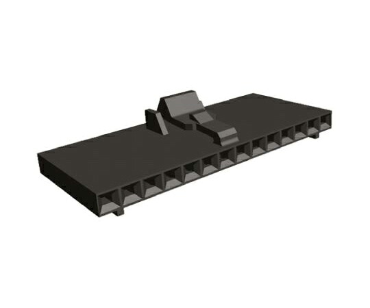 TE　Connectivity コネクタハウジング メス 14極 1列 2.54mm アンプモジュール 1袋（500個入） 1-104257-3 1袋(500個入)