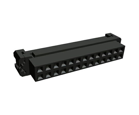 TE　Connectivity IDCコネクタ AMP-LATCHシリーズ 26極 2列 メス 2mmピッチ 1セット（40個入） 2-111626-7 1セット(40個入)
